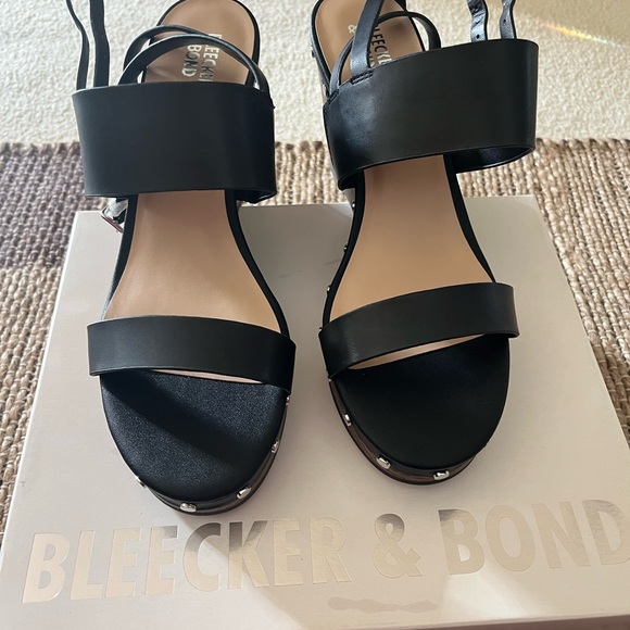 Bleeker & Bond Slingback Wedge heel 10 - Picture 2 of 5